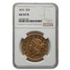 Image 1 : 1876 $20 Liberty Gold Double Eagle AU-55 NGC (PL)