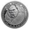 Image 1 : 2018 Republic of Congo 1 oz Silver Silverback Gorilla (Prooflike)