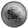 Image 2 : 2018 Republic of Congo 1 oz Silver Silverback Gorilla (Prooflike)