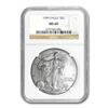 Image 1 : 1999 Silver American Eagle MS-69 NGC