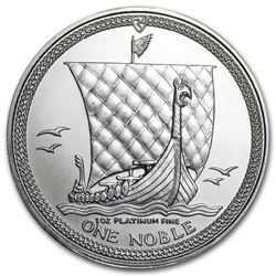Isle of Man 1 oz Platinum Noble BU/Proof