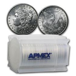 1880-S Morgan Dollars BU (20 Count Roll)