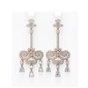 Image 1 : 6.38 ctw Diamond Earrings 18K Rose Gold