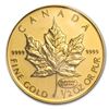 Image 1 : 1999 Canada 1/2 oz Gold Maple Leaf BU (20 Years ANS Privy)