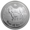 Image 1 : 2009 Australia 1 kilo Silver Year of the Ox BU (Series II)
