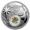 Image 1 : 2016 Niue 1 oz Silver $2 Christmas Tree Jeweled Ball (w/Filigree)