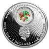 Image 2 : 2016 Niue 1 oz Silver $2 Christmas Tree Jeweled Ball (w/Filigree)