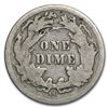 Image 2 : 1877-CC Liberty Seated Dime VG