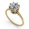 Image 2 : 2 ctw VS/SI Diamond Solitaire Engagement Ring Size 7 18K Yellow Gold