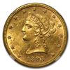 Image 2 : 1893/3 $10 Liberty Gold Eagle MS-61 NGC (VP-001)