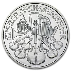 2008 Austria 1 oz Silver Philharmonic BU