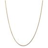 14k Goldy 1.3 mm Curb Pendant Chain Necklace - 24 in.