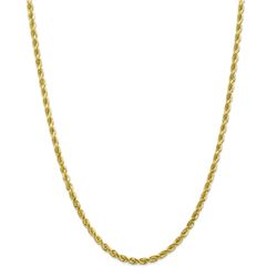 10k Yellow Gold 4 mm Diamond-cut Rope Chain - 26 in.