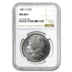 1881-S Morgan Dollar MS-66+ NGC