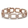 Image 1 : 10 ctw Diamond Designer Bracelet 18K Rose Gold