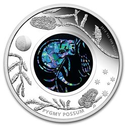 2013 Australia 1 oz Silver Opal Pygmy Possum Proof