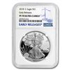 Image 1 : 2018-S Proof Silver American Eagle PF-70 NGC (Early Releases)