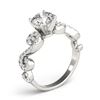 Image 3 : 1.15 ctw Certified VS/SI Diamond Solitaire Ring 14k White Gold