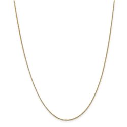 14k Gold 1.15 mm Rolo Pendant Chain Necklace - 16 in.