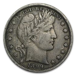 1899 Barber Half Dollar VF