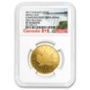 Image 1 : 2017 Canada $200 1 oz Gold Maple Leaf PF-70 Matte NGC (FR)