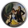 Image 1 : 2017 Cameroon Silver European Painting (The Parasol)