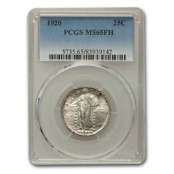 1920 Standing Liberty Quarter MS-65 PCGS (FH)