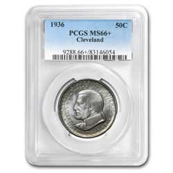 1936 Cleveland/Great Lakes Half MS-66+ PCGS