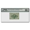Image 1 : 1st Issue Fractional Currency 10¢ Gem Unc-66 EPQ PMG (FR#1242)