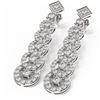 Image 3 : 8.13 ctw Diamond Earrings 18K White Gold