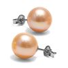 Image 1 : Pink Freshwater Pearl Earrings, 9.5-10.0mm