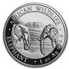 Image 1 : 2020 Somalia 1 oz Silver Elephant (High Relief)