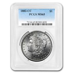 1882-CC Morgan Dollar MS-65 PCGS