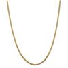 Image 1 : 14k 2.9 mm Beveled Curb Chain Necklace - 24 in.