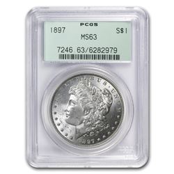 1897 Morgan Dollar MS-63 PCGS