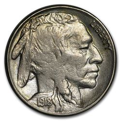 1918-S Buffalo Nickel AU