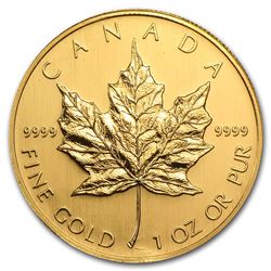 2006 Canada 1 oz Gold Maple Leaf BU