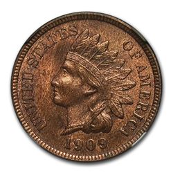 1909 Indian Head Cent MS-65 NGC (Red/Brown)