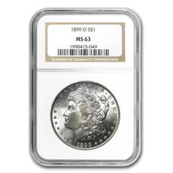 1899-O Morgan Dollar MS-63 NGC