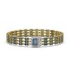 Image 1 : 26.02 ctw London Topaz & Diamond Bracelet 14K Yellow Gold