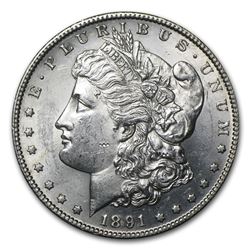 1891-S Morgan Dollar BU