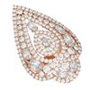 Image 3 : 6.63 ctw Diamond Ring 18K Rose Gold