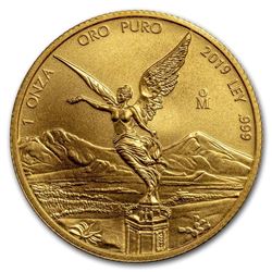 2019 Mexico 1 oz Gold Libertad BU