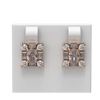 Image 1 : 3.5 ctw Morganite & Diamond Earrings 18K Rose Gold