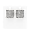 Image 1 : 3.26 ctw Diamond Earrings 18K White Gold