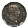 Image 2 : 1807-A France 1/4 Franc Napoleon African Head MS-64 NGC