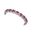 Image 2 : 44.22 ctw Ruby & Diamond Bracelet 18K White Gold