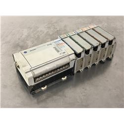 ALLEN BRADLEY 1764-24BWA BASE UNIT W/ MODULES