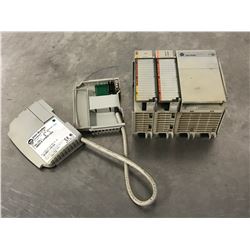 ALLEN BRADLEY 1769-PA2 POWER SUPPLY W/ MODULES & EXPANSION CABLE