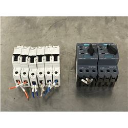 LOT OF SIEMENS MISC. CIRCUIT BREAKER